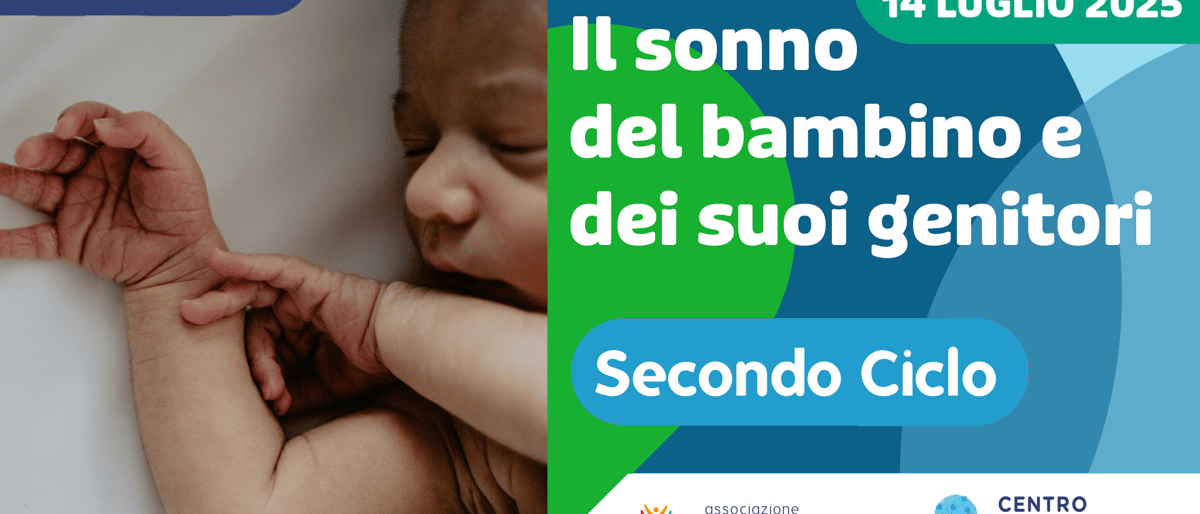 Incontro formativo online sulla sicurezza del sonno del bambino piccolo e dei suoi genitori